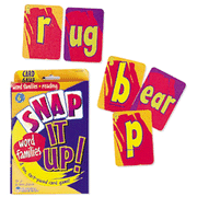 Snap it Up! Phonics & Reading: Word Families, Card Game