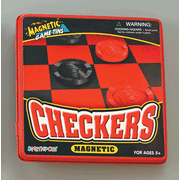 Checkers Game Tin