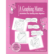 A Graphing Matter: Activities for Easing Into Algebra Grades 6-10  - 