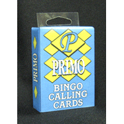 75 count Bingo Calling Cards
