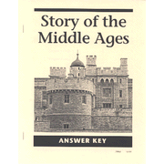 Story of the Middle Ages Answer Key, Grade 6