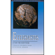 Ecclesiastes: A Time for Everything Fisherman Bible Studies