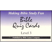 Bible Quiz Cards: Level 3