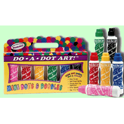 Mini Dots & Doodles Washable Do-A-Dot Jewel Tones  Markers, Pack of 6
