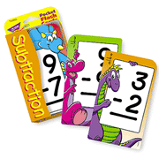 Subtraction Pocket Flash Cards