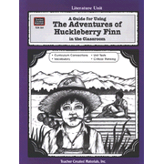 The Adventures of Huckleberry Finn, Teacher Created     Resources Literature Guide Grades 5-8   - 