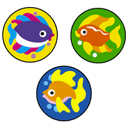 Fabulous Fish SuperSpots Stickers