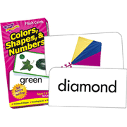 Colors, Shapes, & Numbers Flash Cards   - 
