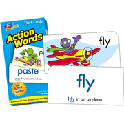 Action Words Skill Drill Flash Cards  - 