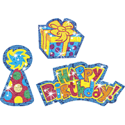 Brilliant Birthday Sparkle Stickers