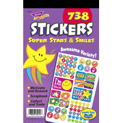 Super Stars & Smiles Sticker Pad