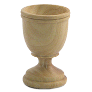 Olive Wood Communion Cup, 2.25