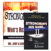 Strongman's His Name/Strongman's His Name II, 2 Volumes  -     By: Dr. Jerry Robeson, Dr. Carol Robeson
