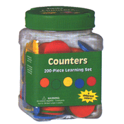 Tub of Counters: 200-Piece Learning Set