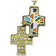 The Lord's Call--Enameled Pendant
