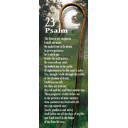 23rd Psalm, Shepherd's Staff, 25 Bookmarks