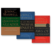 John Maxwell Leadership Pack, 3 Volumes