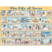 Life of Jesus Laminated Wall Chart