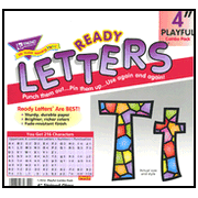 Stained Glass 4 Playful Combo Ready Letters
