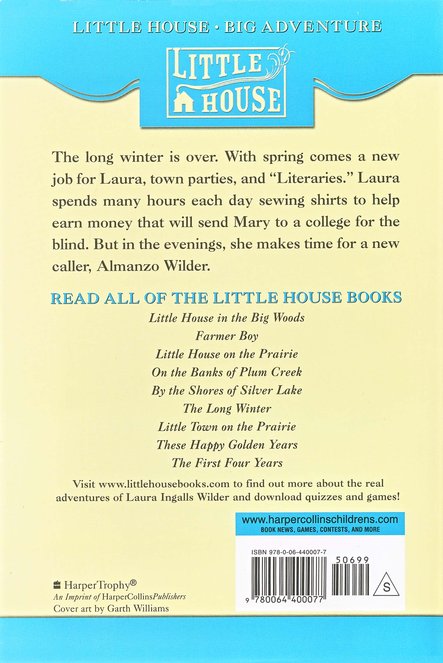 Little Town On The Prairie Little House On The Prairie Series 7 Laura Ingalls Wilder 9780064400077 Christianbook Com