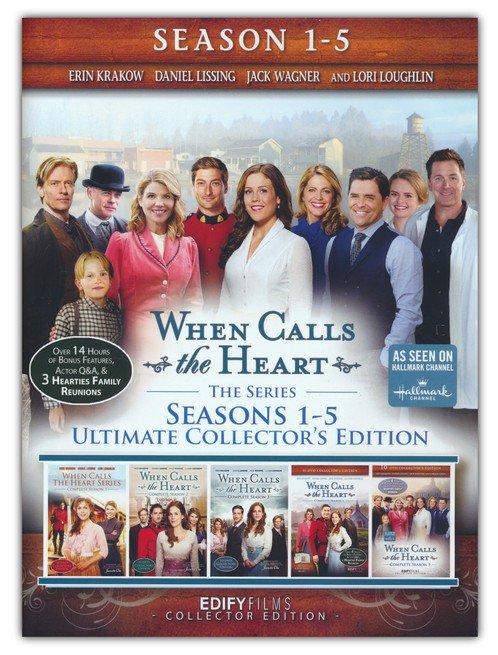 When Calls the Heart - Ultimate Collections, Seasons on 19 featuring 14 hours of Bonus Features - Christianbook.com