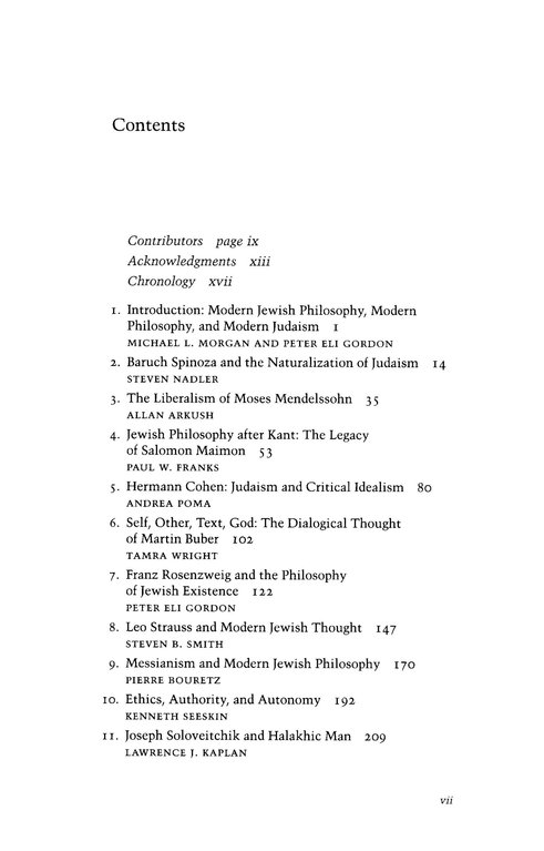 The Cambridge Companion to Modern Jewish Philosophy: Michael L 