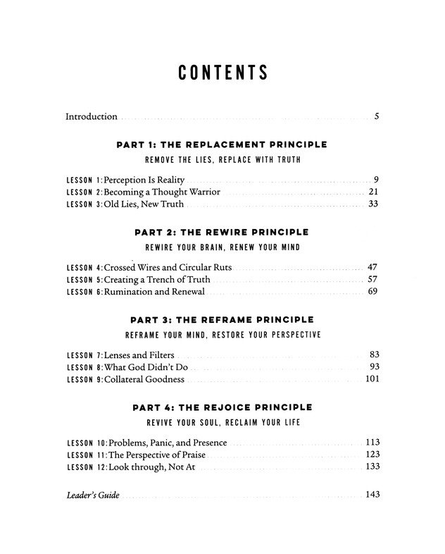 Winning The War In Your Mind Workbook Change Your Thinking Change Your Life Craig Groeschel Christianbook Com