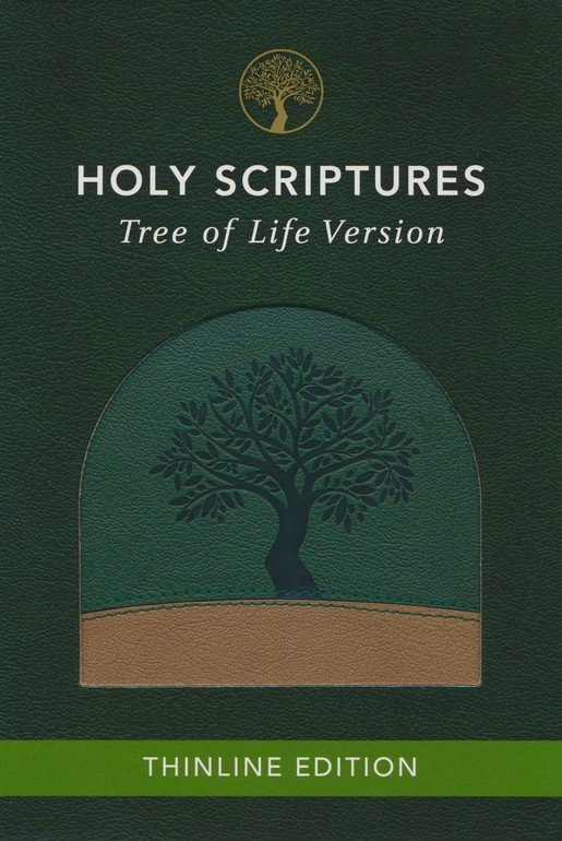 Tlv Thinline Bible Holy Scriptures Grove Sand Tree Design Duravella Christianbook Com