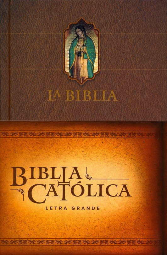 Diverso Precipicio Espectáculo La Biblia Catolica, edicion letra grade, tapa dura (Large Print Catholic  Bible): 9781949061925 - Christianbook.com