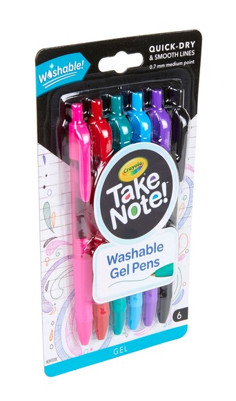 washable gel pens