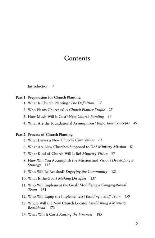 The Nuts And Bolts Of Church Planting A Guide For Starting Any Kind Of Church - 