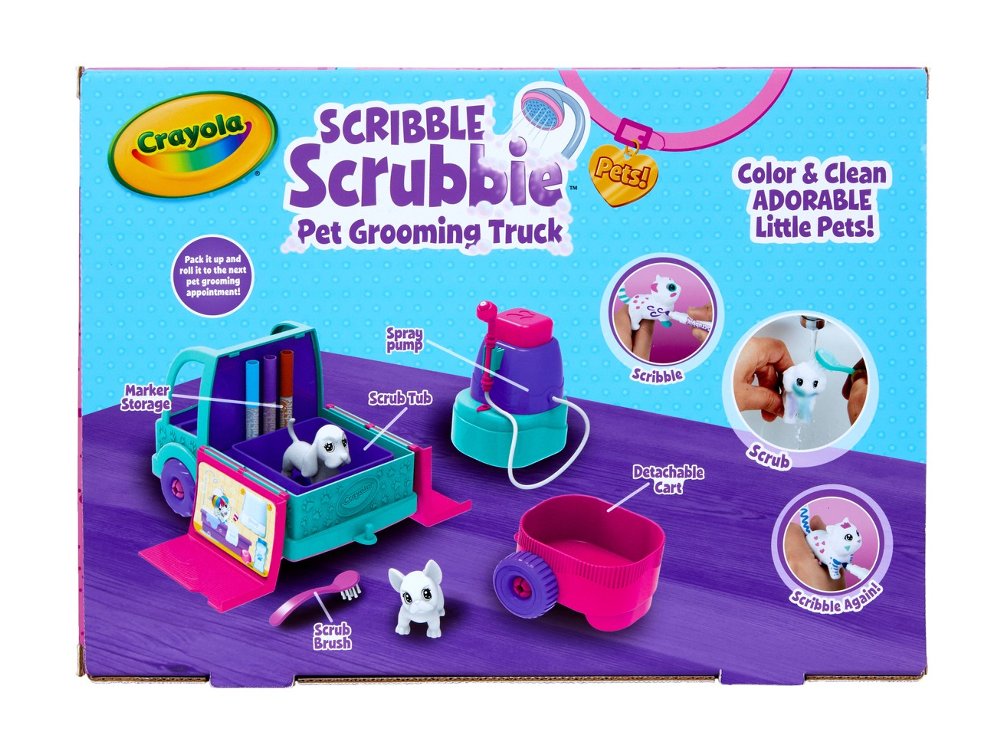 scribble scrubbie pets playset