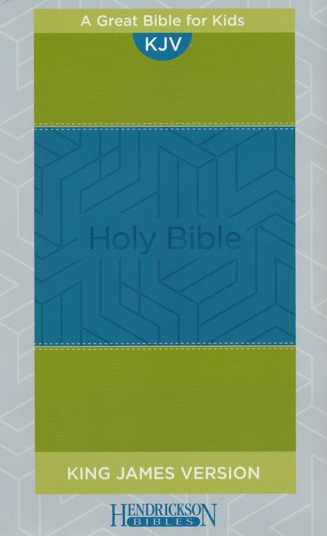 KJV Kids Bible, 40 Pages Full Color Study Helps, Presentation Page, Ribbon  Marker, Holy Bible for Children Ages 8-12, Blue Hardcover (Hardcover)