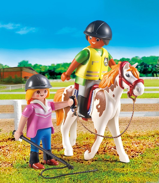 playmobil country horseback ride