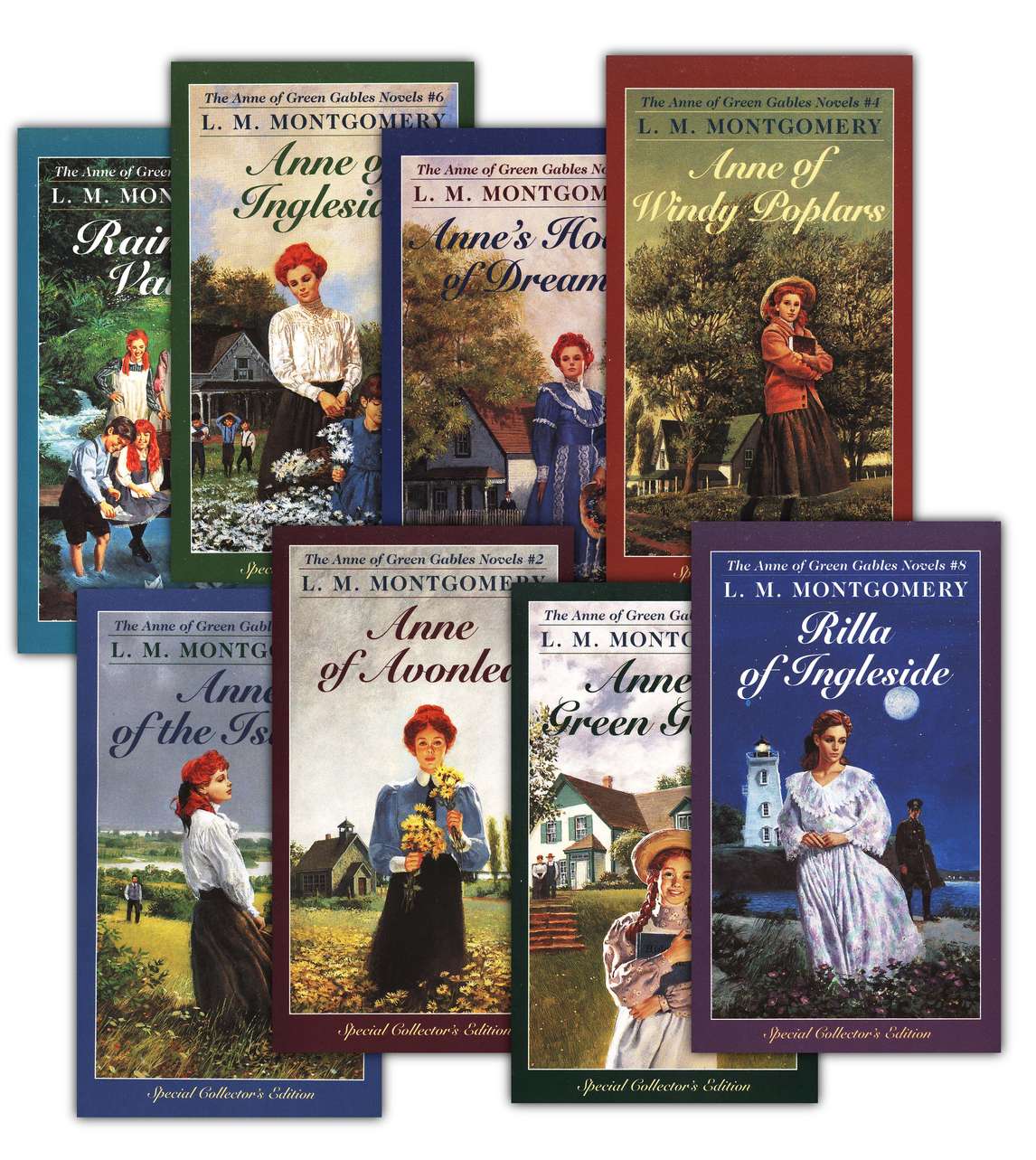 Anne of Green Gables Series 8-Volume Boxed Set: L.M. Montgomery:  9780553609417 - Christianbook.com