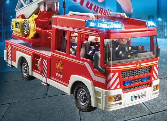 playmobil fire truck