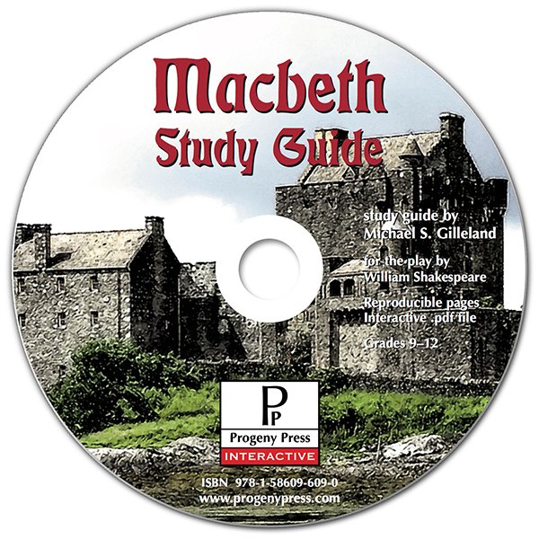 Macbeth Study Guide on CDROM: 9781586096090 