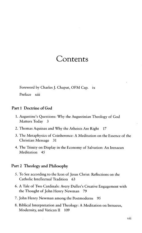the doctrine of god essay