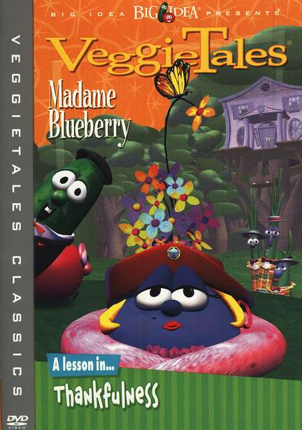 veggie tales madame blueberry vhs