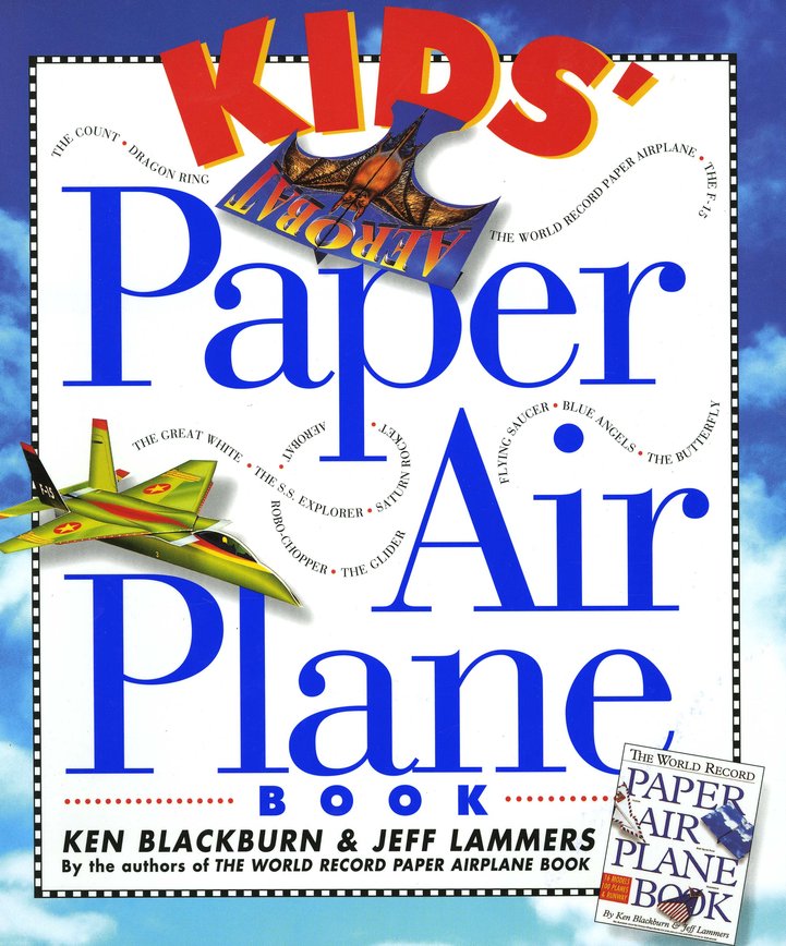 The Klutz Book of Paper Airplanes by Doug Stillinger, Hardcover