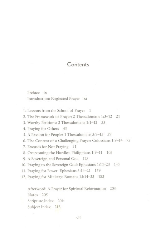 Praying With Paul A Call For Spiritual Reformation - 