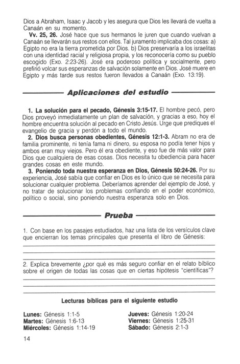 La Biblia Libro Por Libro Jovenes Genesis Y Mateo