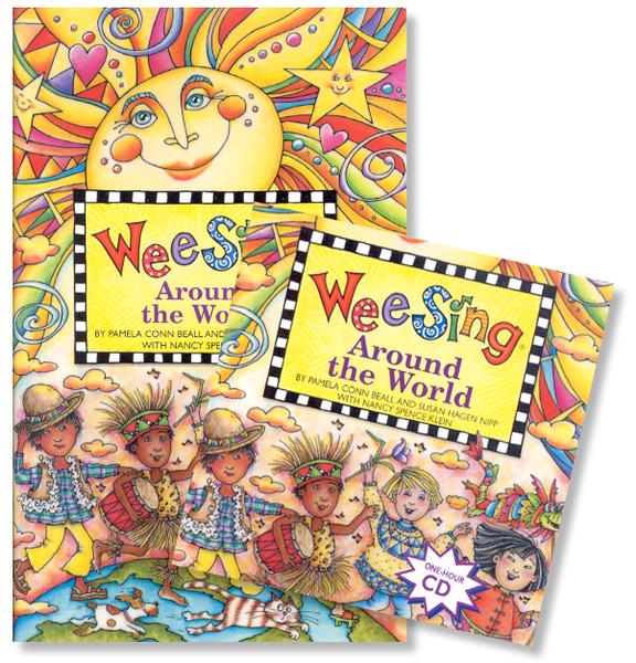 Wee Sing Around the World--Book & CD: Pamela Conn Beall, Susan