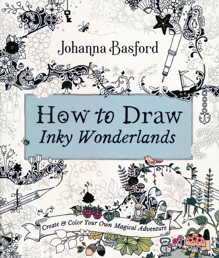 Christmas Creative Contest : Win Johanna Basford coloring books