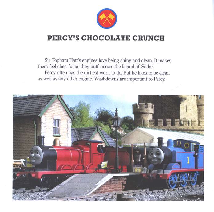 Thomas And Friends Percys Chocolate Crunch And Other Thomas The Tank Engine Stories - 