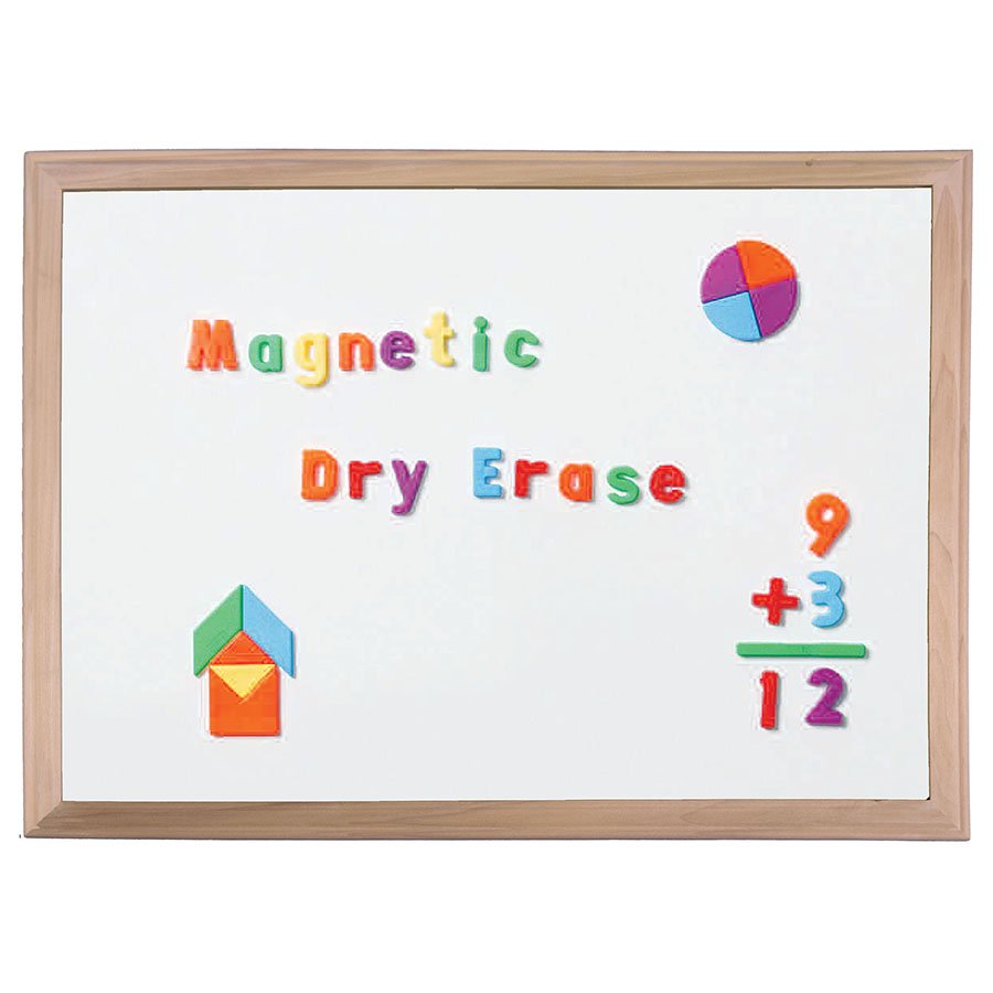 Flipside Two-Sided Framed Magnetic Dry Erase Board, 9 x 12