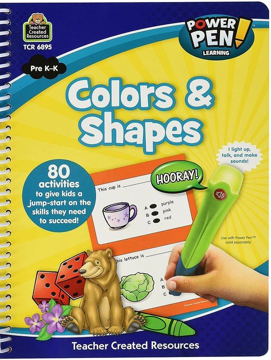 Power Pen Learning Book: Colors and Shapes: 9781420668957 