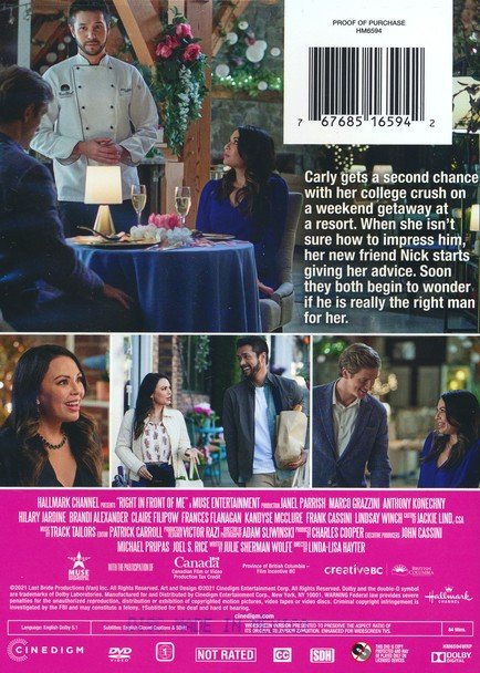 Right In Front Of Me DVD - Christianbook.com