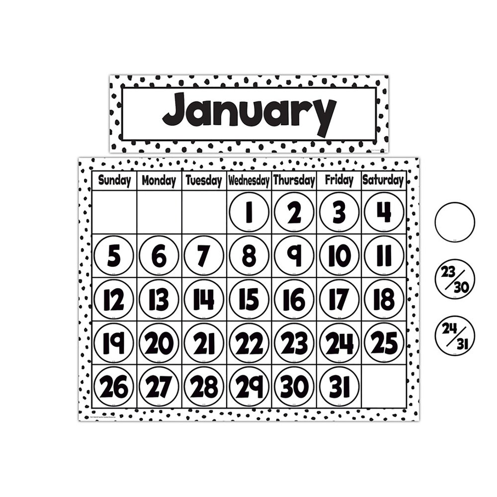 November Calendar Numbers, Fall Calendar Number Cards