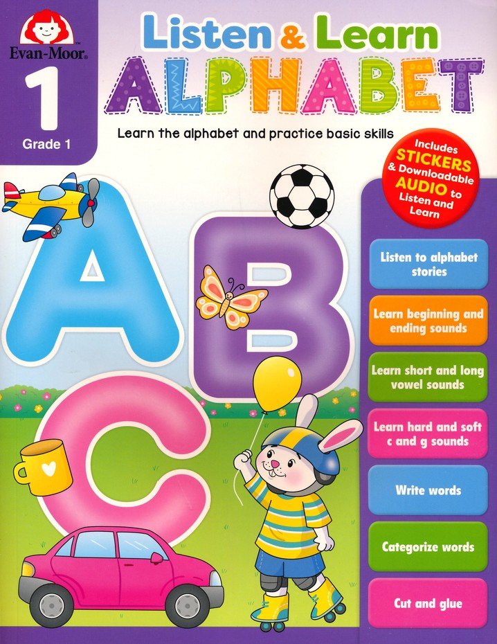 Listen and Learn: Alphabet (Grade 1): 9781645142584